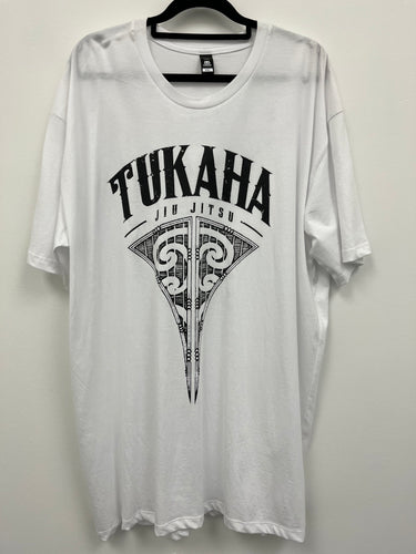 TUKAHA TEE - WHITE